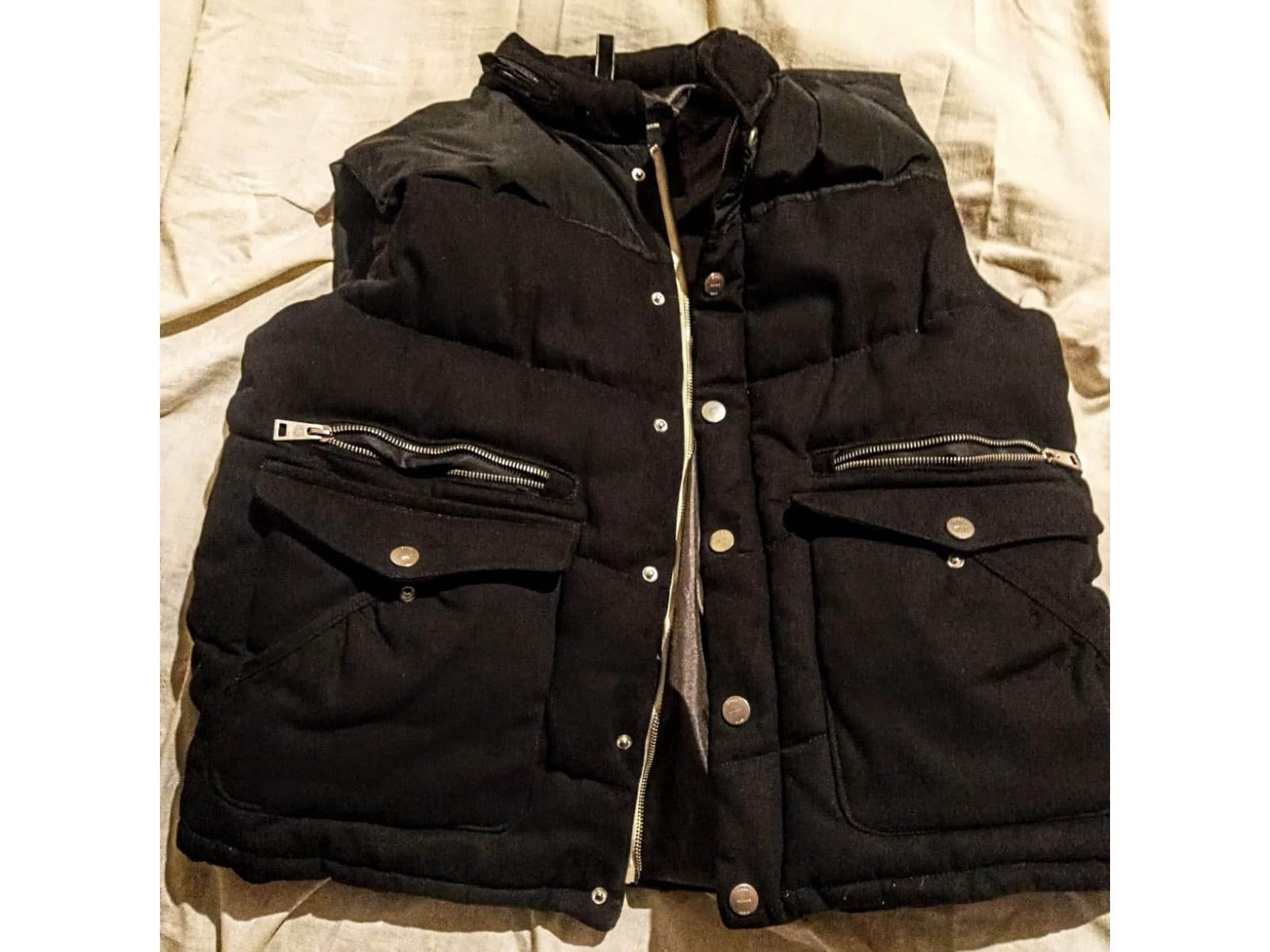 ROSARIO: CHALECO HOMBRE - ZARA MAN DENIM - SÚPER ACOLCHADO NUEVO $80.000