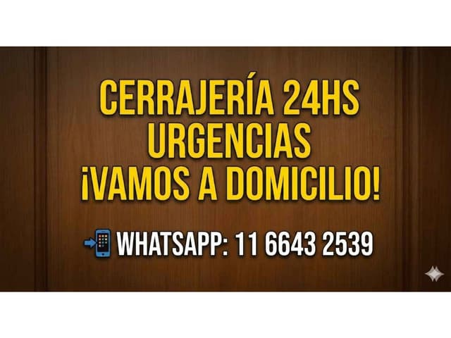 CERRAJERIA LAS 24 HORAS VAMOS A TODAS LAS ZONAS