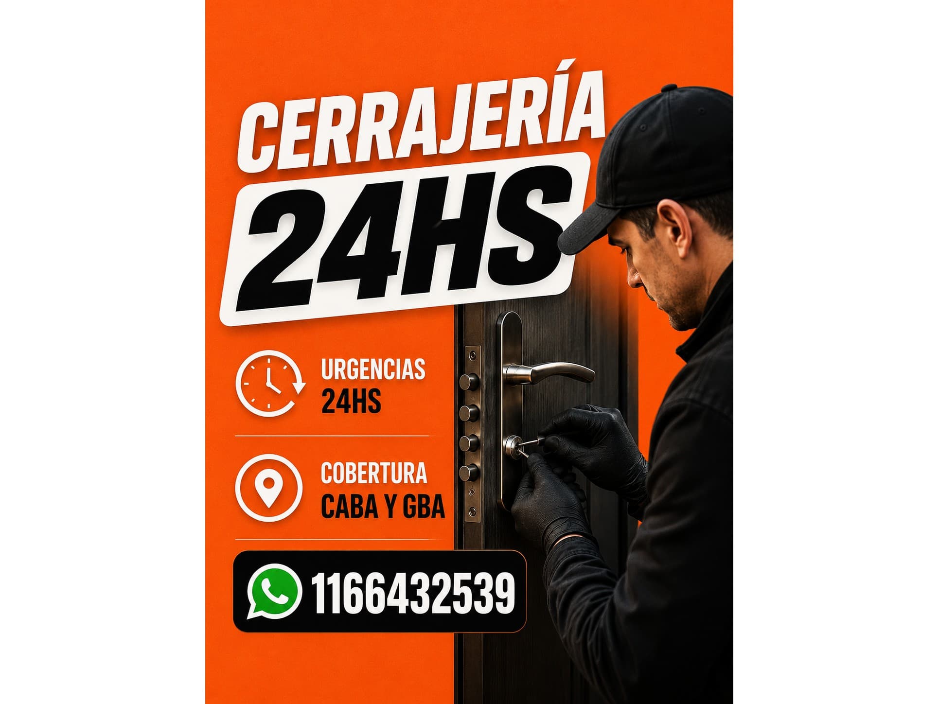 CERRAJERIA LAS 24 HORAS LOS 365 DIAS DEL AÑO