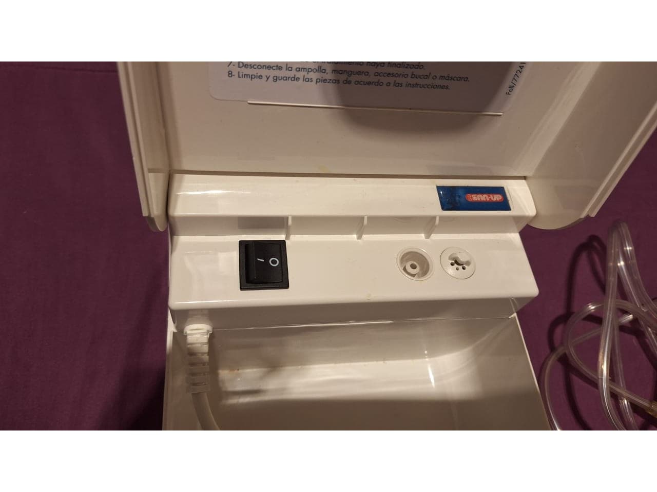 Nebulizador San-Up Cyclone 3020 a pistón (Uso familiar)