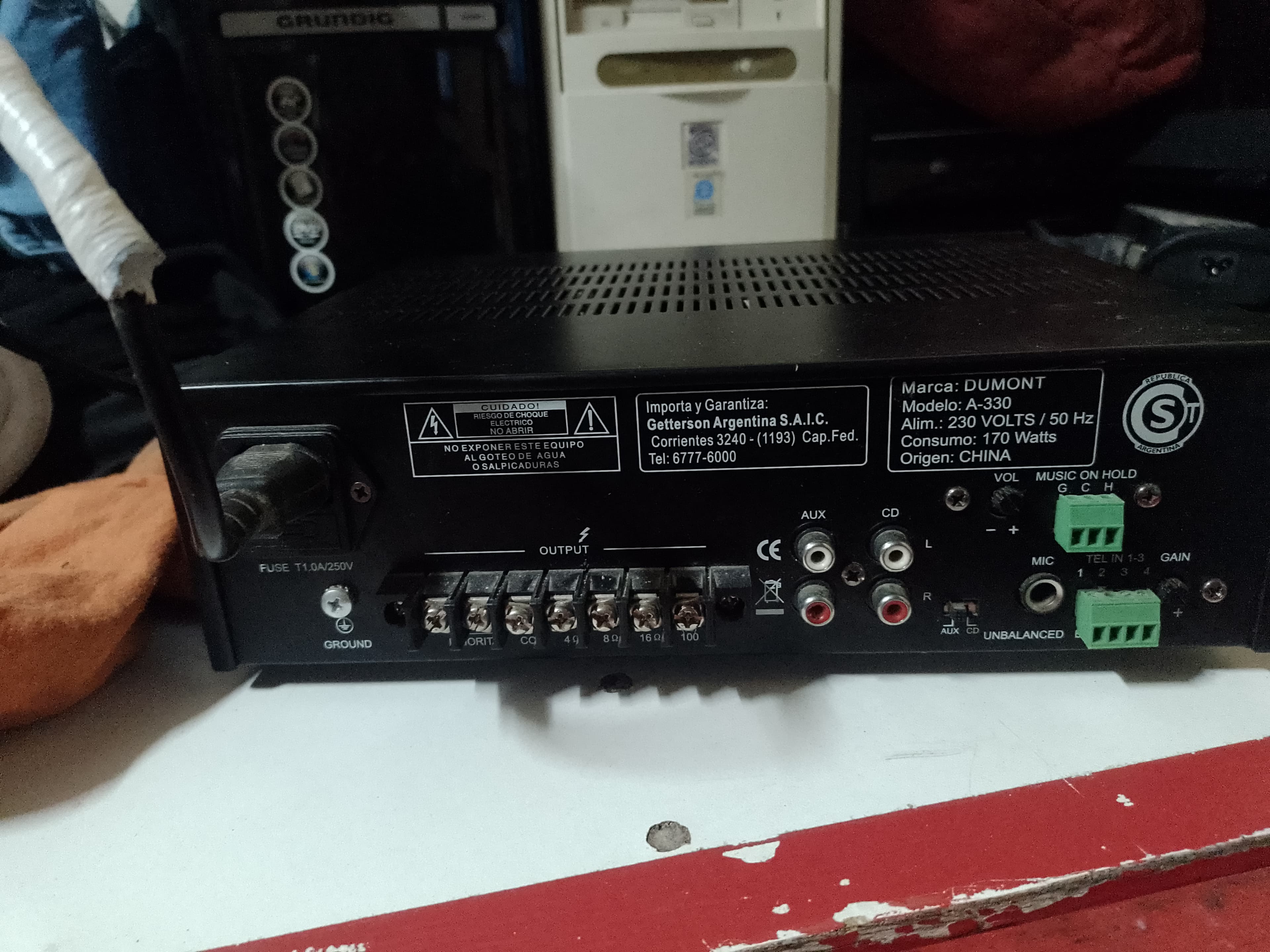 BUMONT MIXER AMPLIFIER A-330