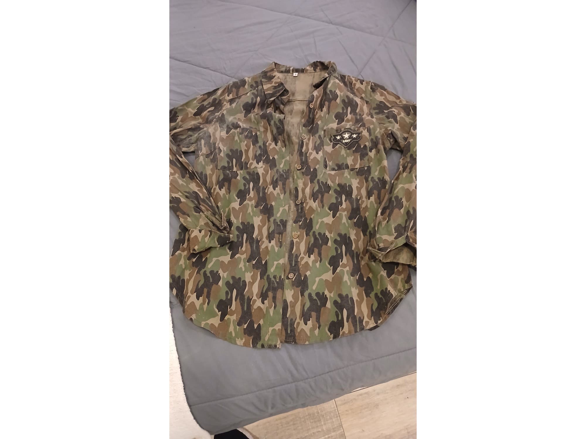 Camisa manga larga