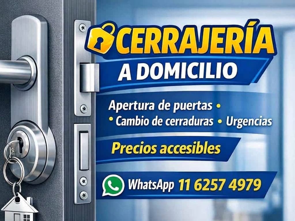 Cerrajería de Urgencias // Belgrano // Cerrajeros a Domicilio // 116257-4979