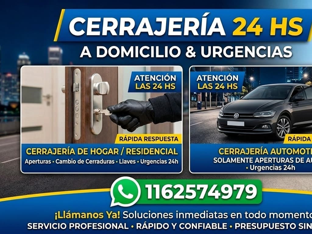 Cerrajería de Urgencias // El Palomar // Cerrajeros a Domicilio // 116257-4979