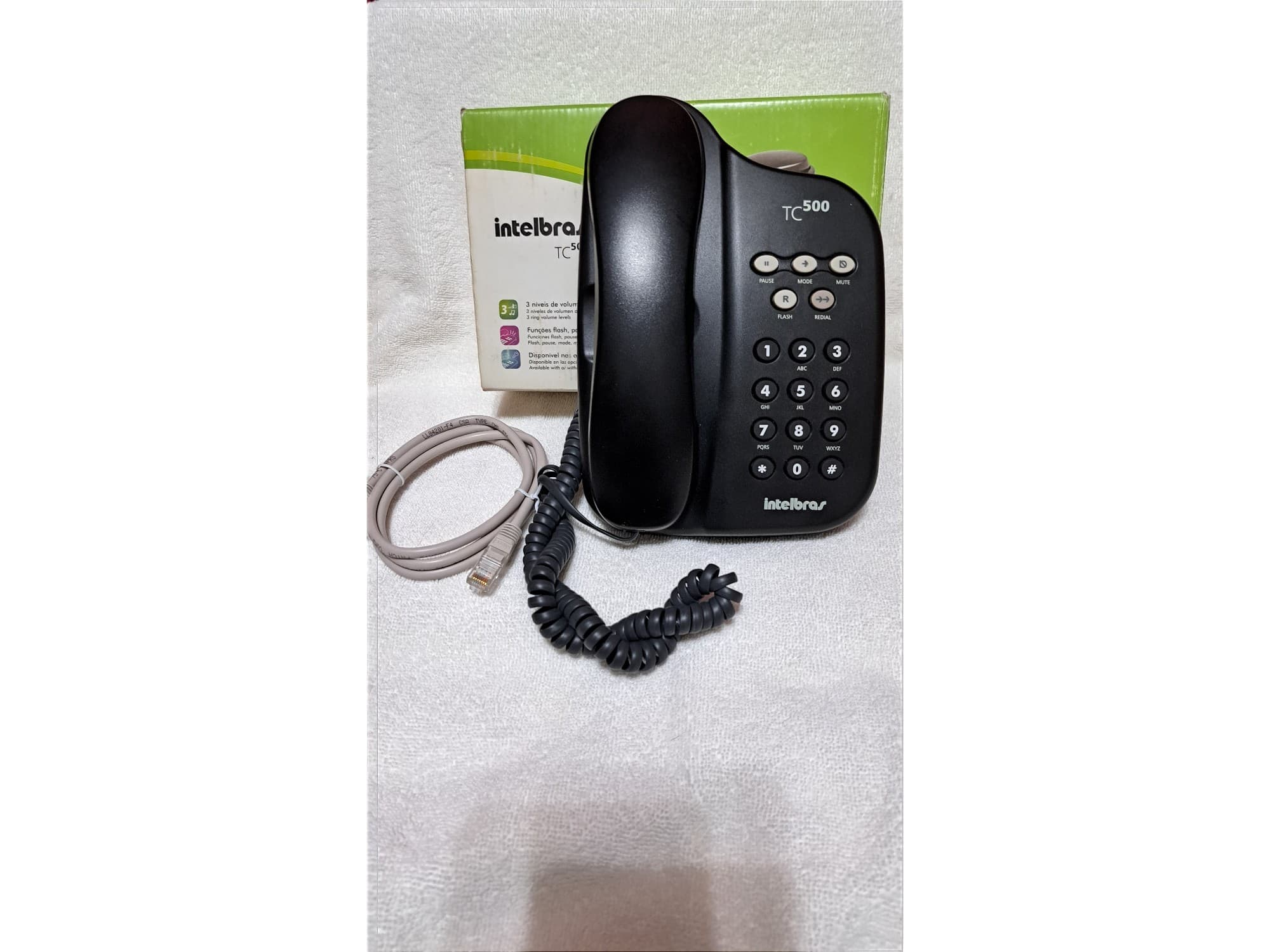 Telefono Alambrico Intelbras TC500 600E