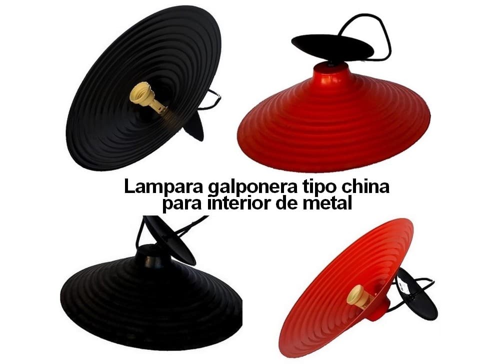 LAMPARA TIPO CHINA COLGANTE DE TECHO