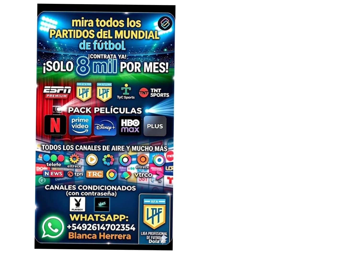 Pack tv