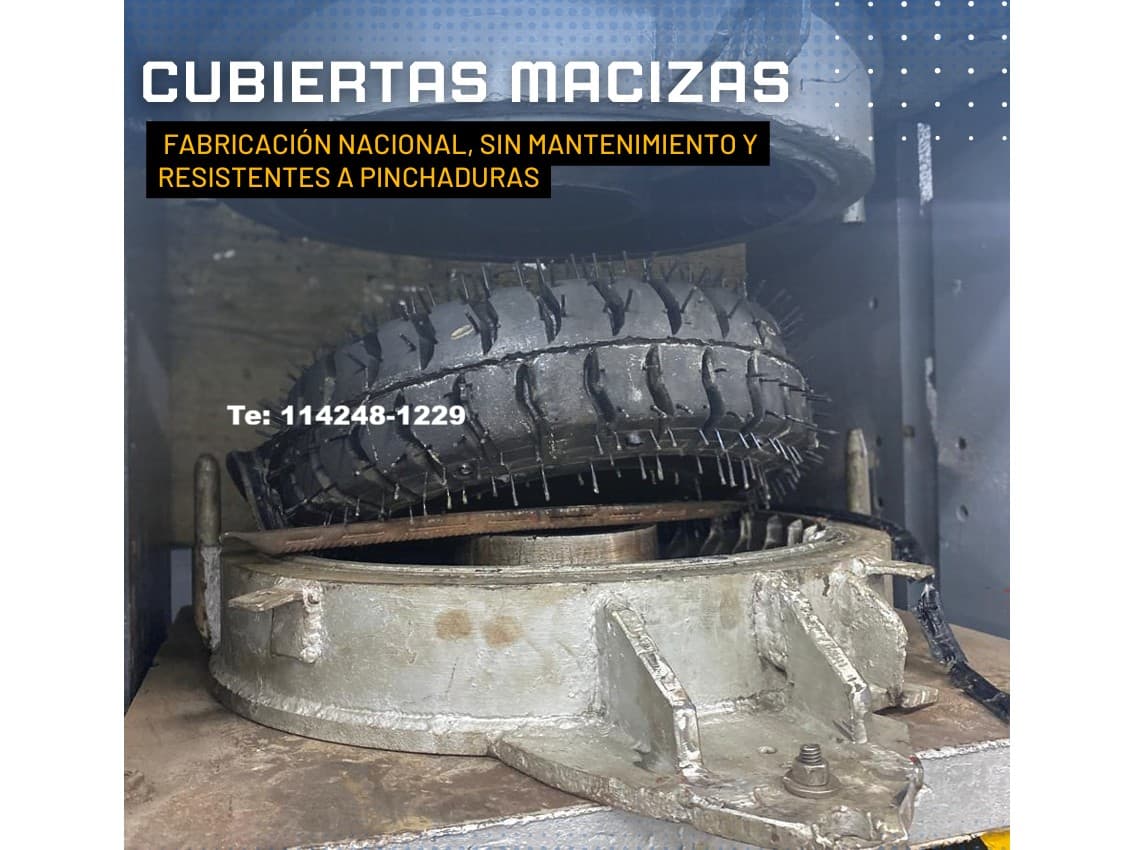 CUBIERTA maciza 600X9 Rodamarsa tires