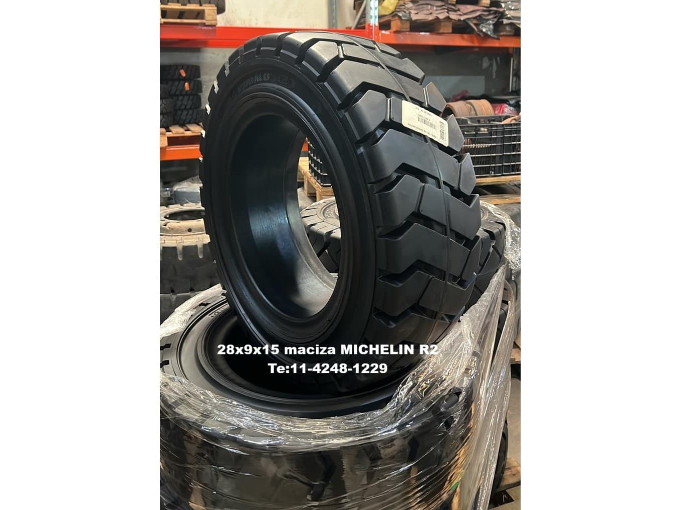 MACIZA MICHELIN 28X9X15 R2 Rodamarsa tires