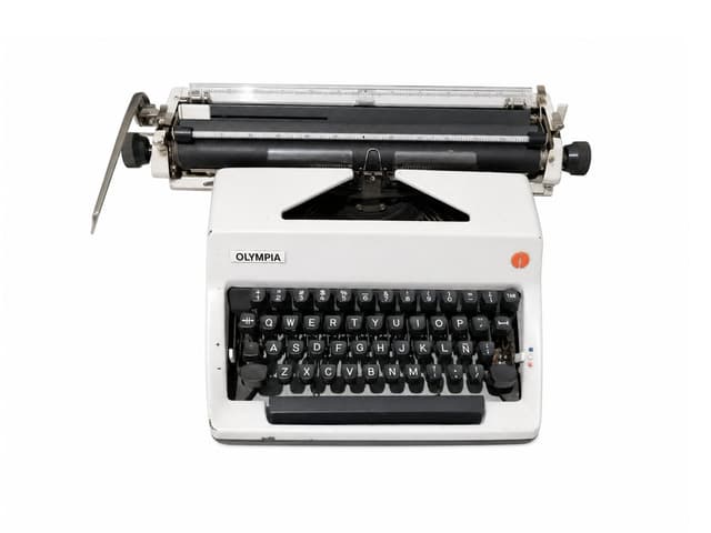 Maquina De escribir