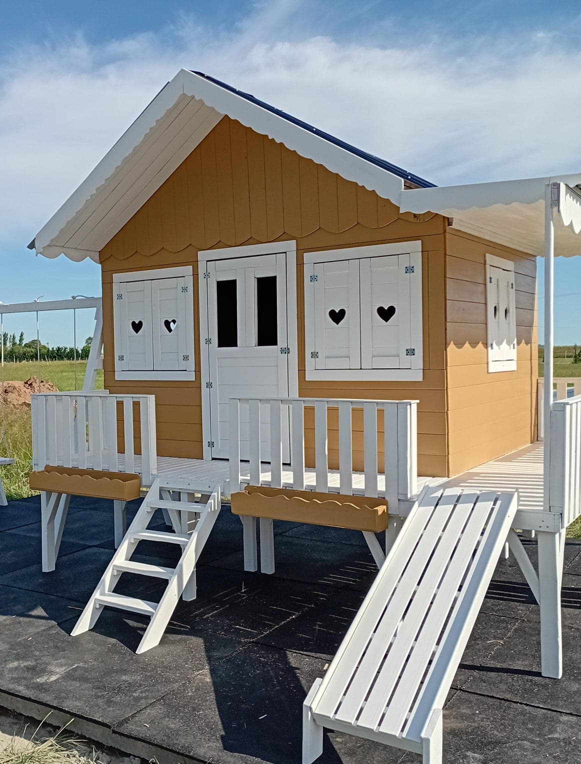 juegos de madera y casitas infantiles