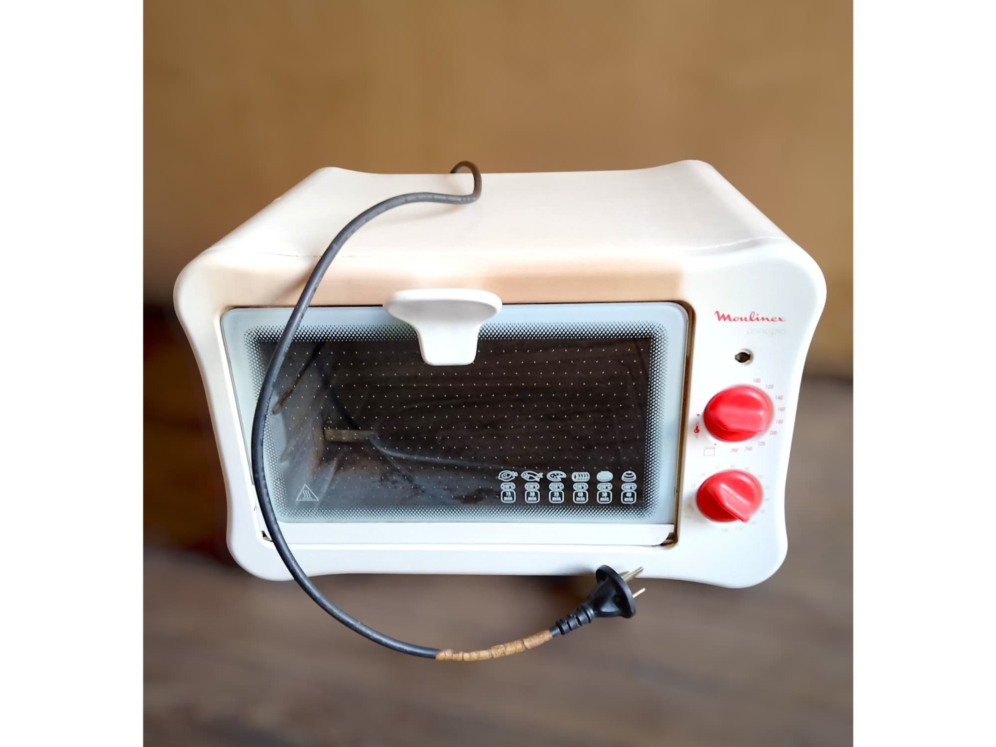 Minihorno Eléctrico Vintage Moulinex Usado Funcionando
