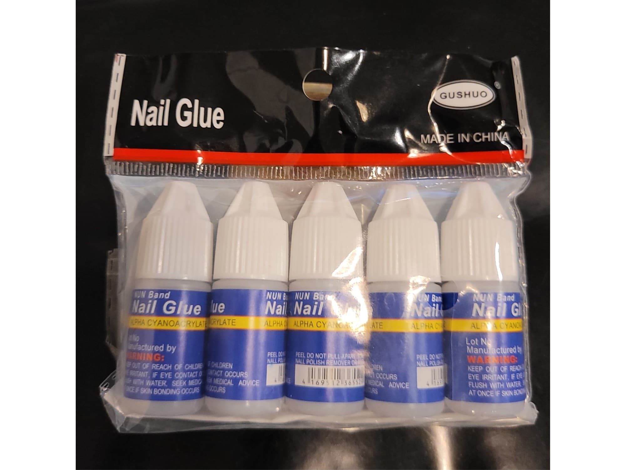 Pegamento Nail Glue Para Uñas Postizas Gotero X 5