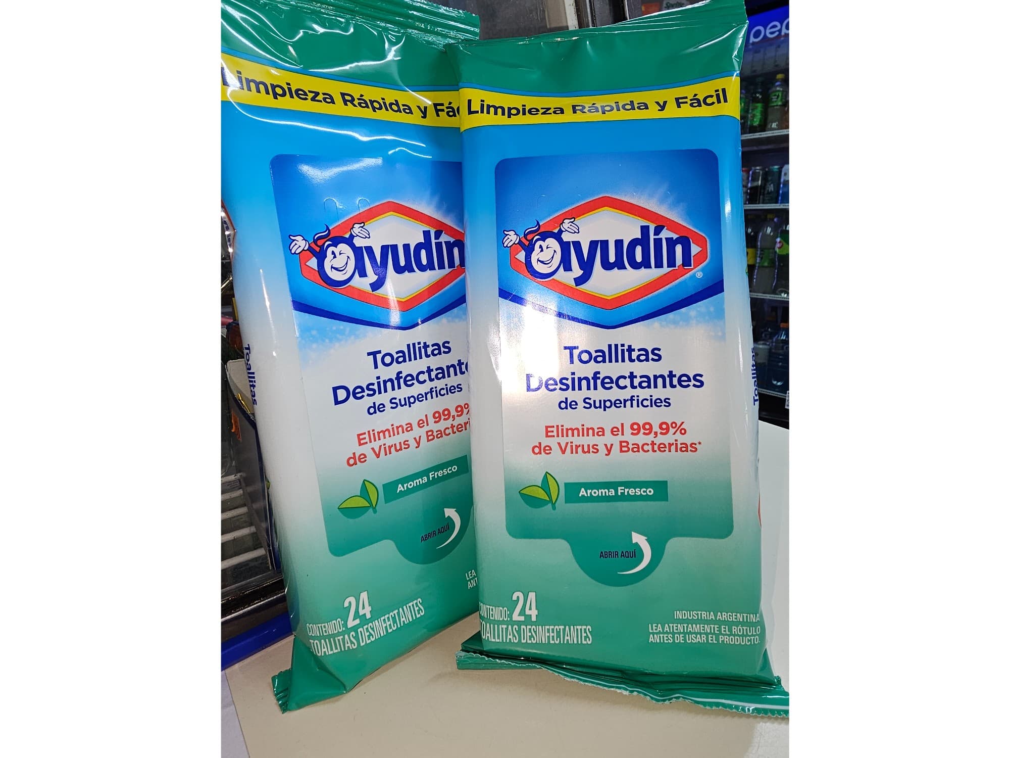 Ayudin - toallas desinfectantes