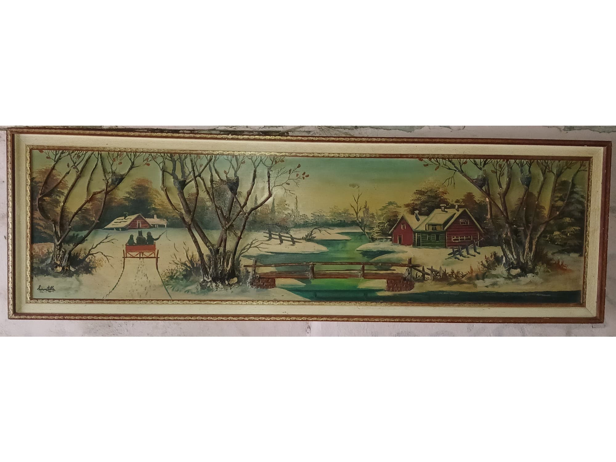 Cuadro antiguo de aprox 1.50