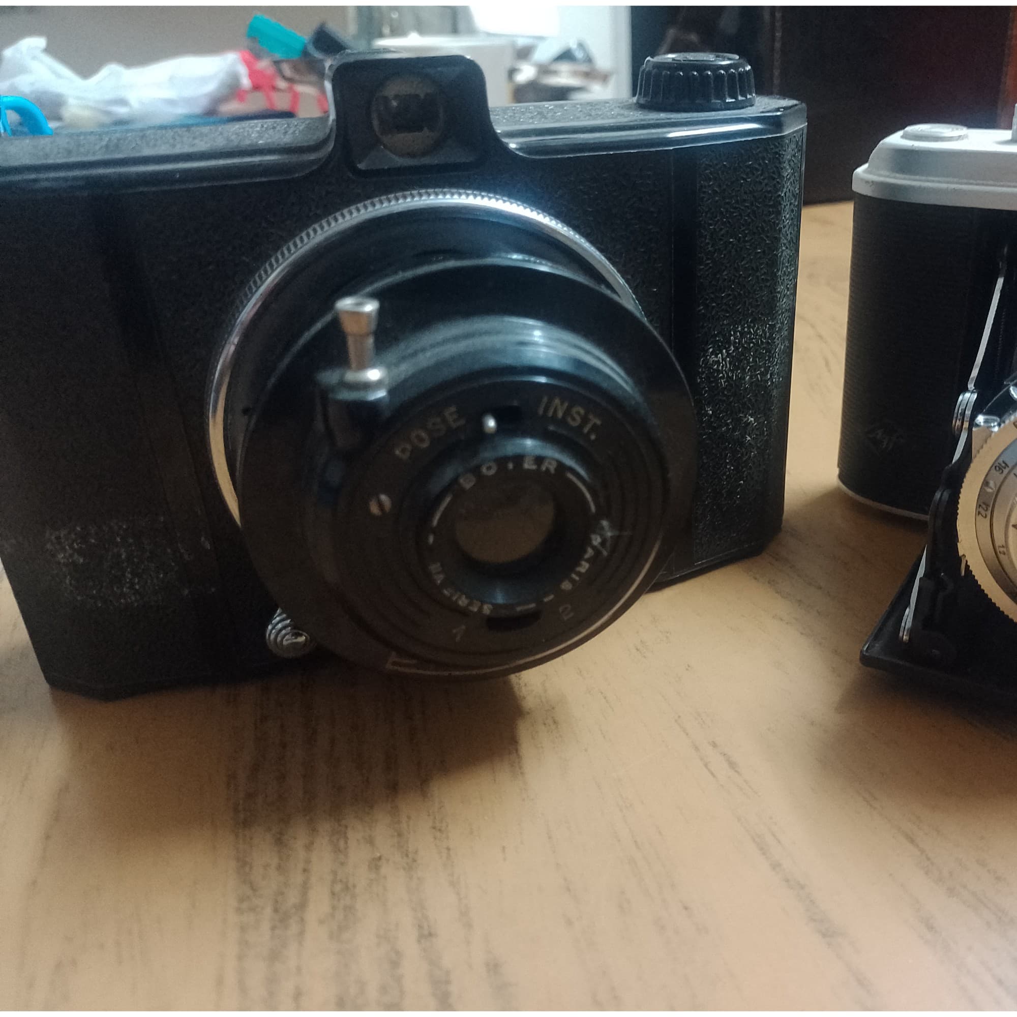 Lote de 2 maquinas de foto antiguas