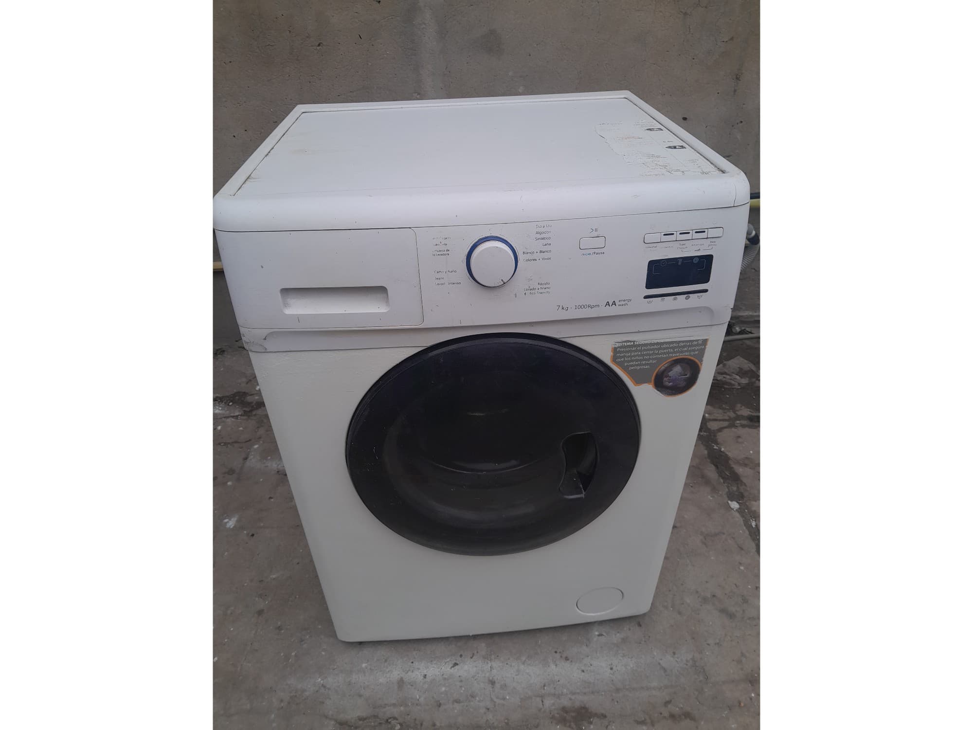 Lavarropas whirlpool