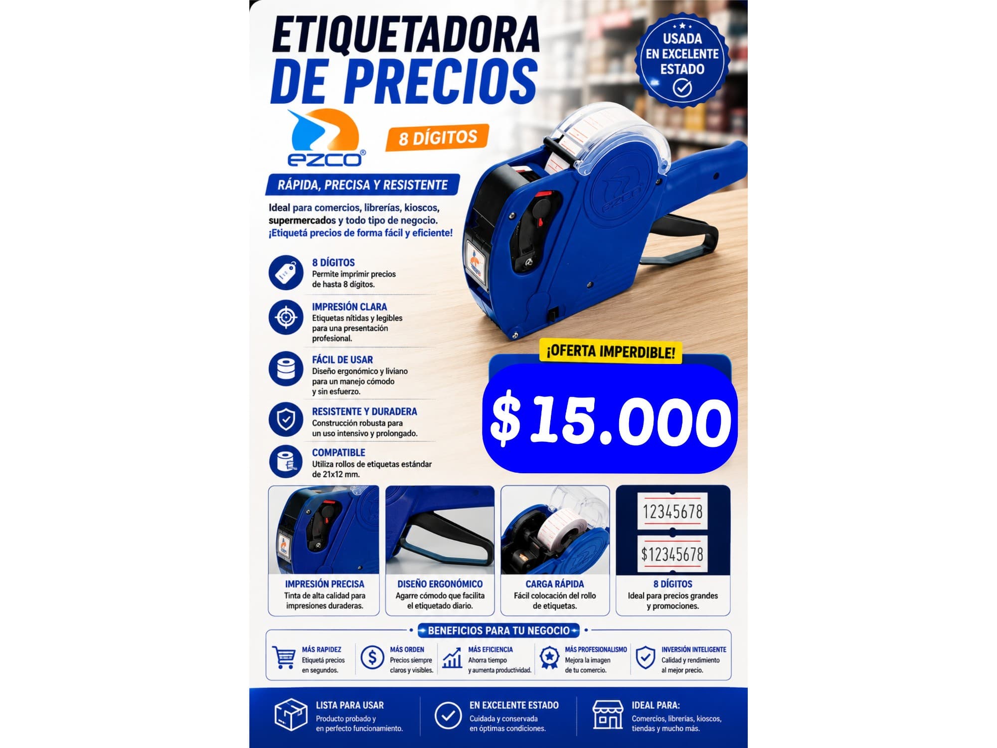ETIQUETADORA DE PRECIOS