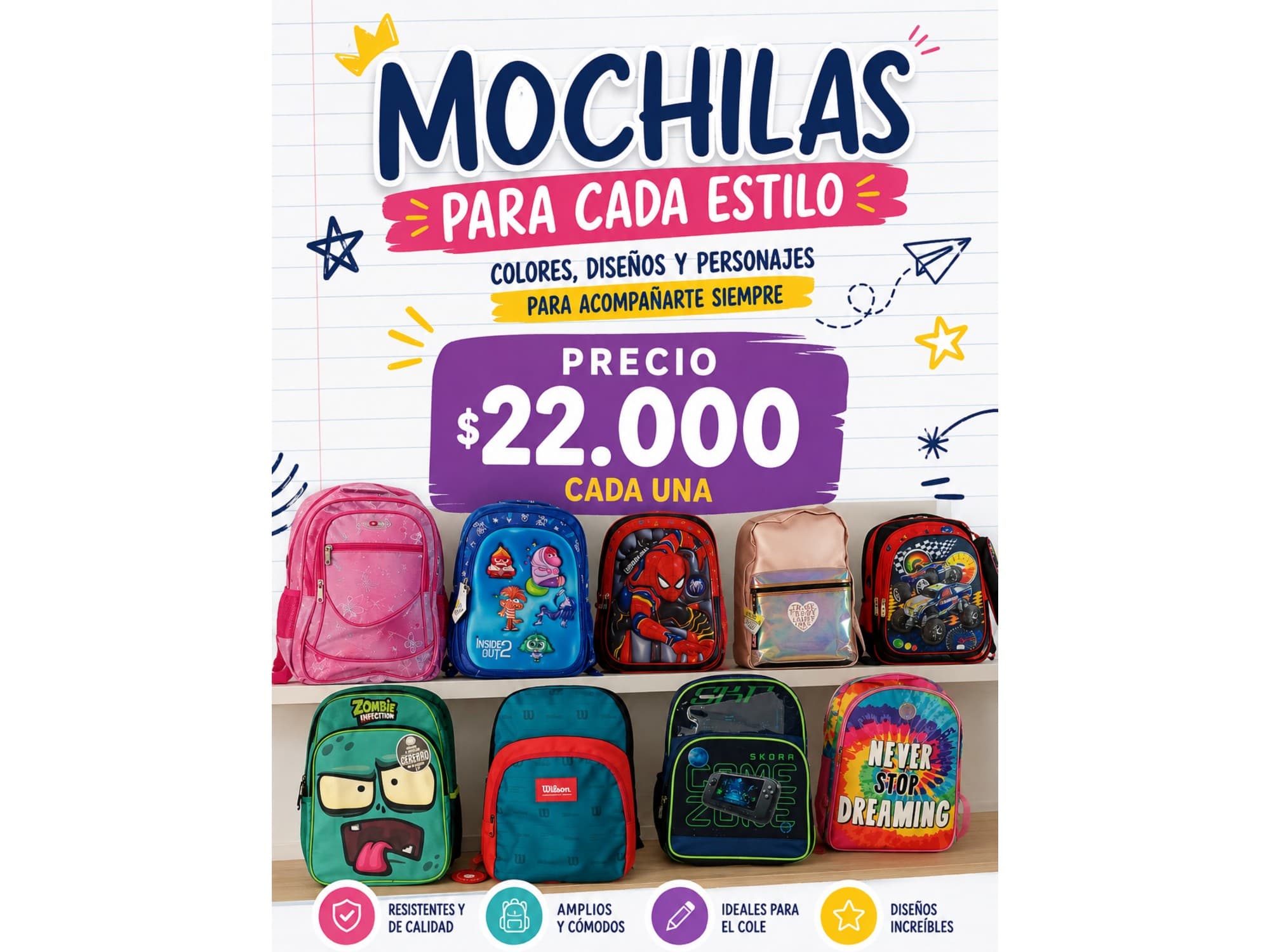 MOCHILAS