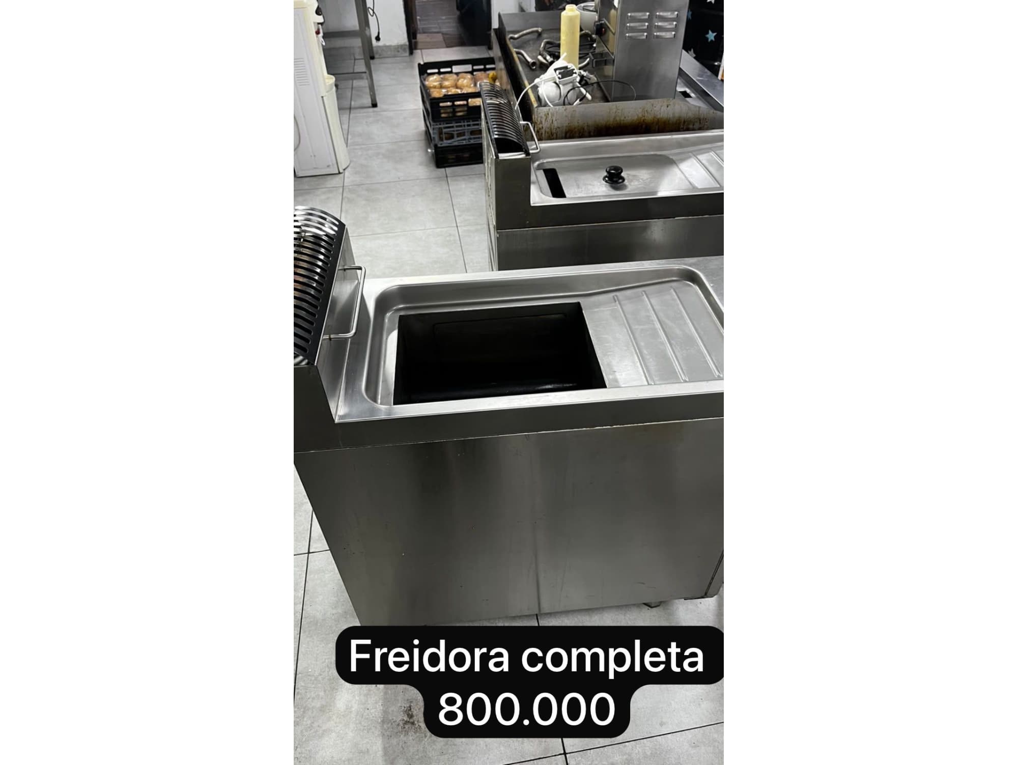 Freidoras industriales a gas marca hiperinox🔥🔥