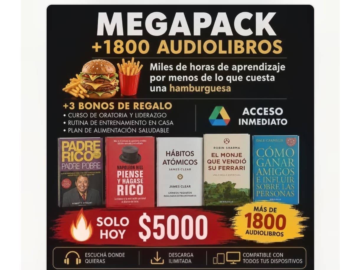 Megapack audiolibros