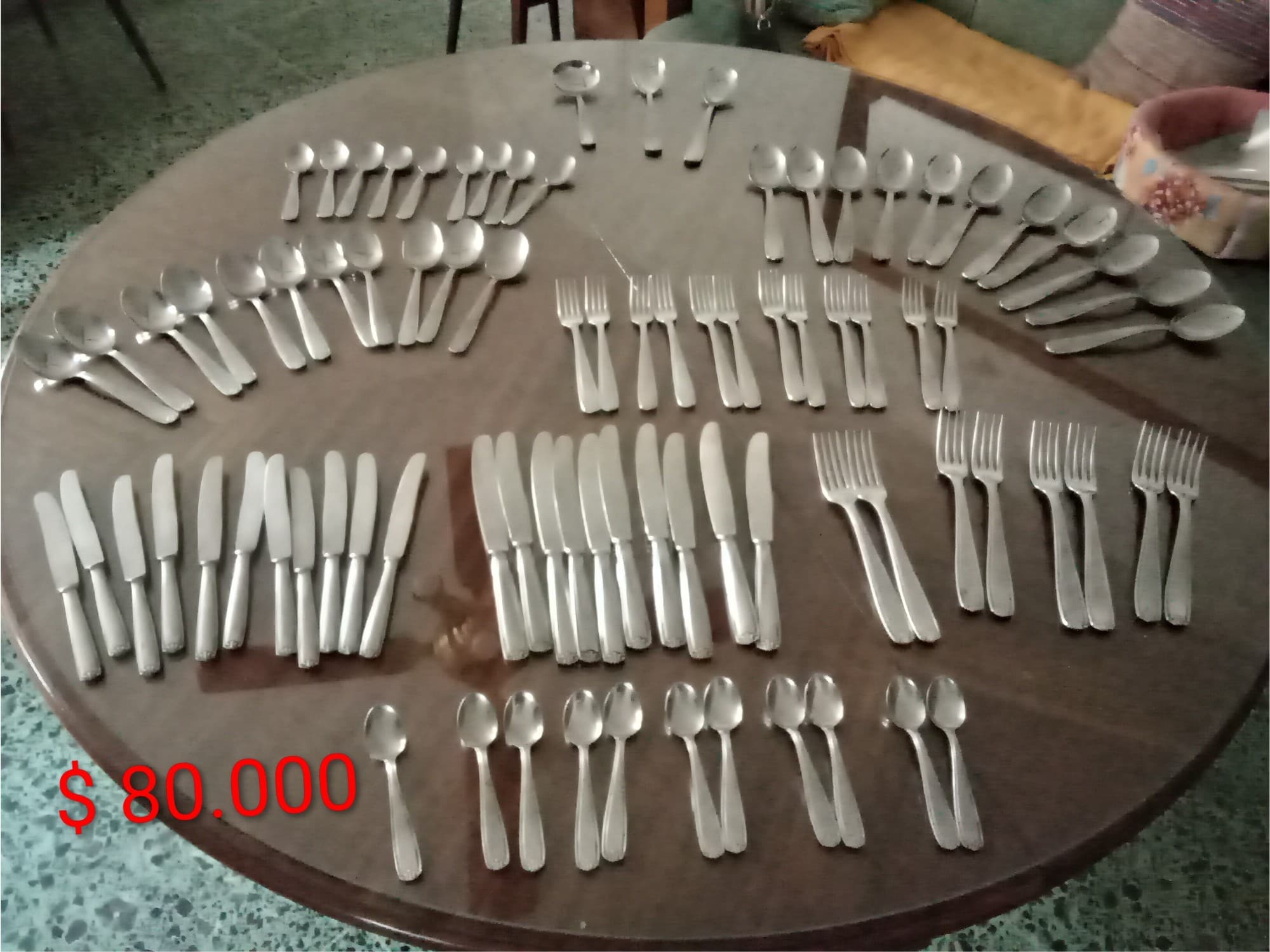 Cubiertos Gamuza