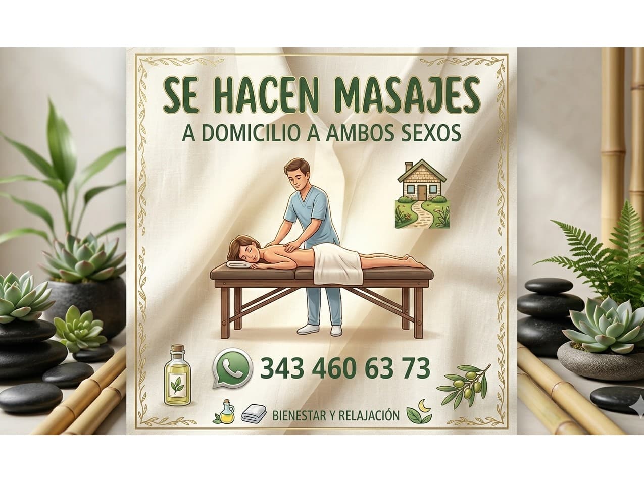 Masajes ambos sexos
