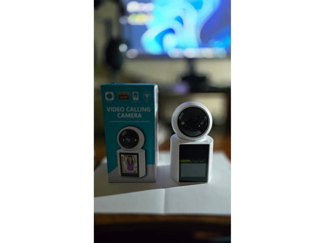 Camara Ip Wifi Videollamada Con Pantalla Hytoshy Ht-160b