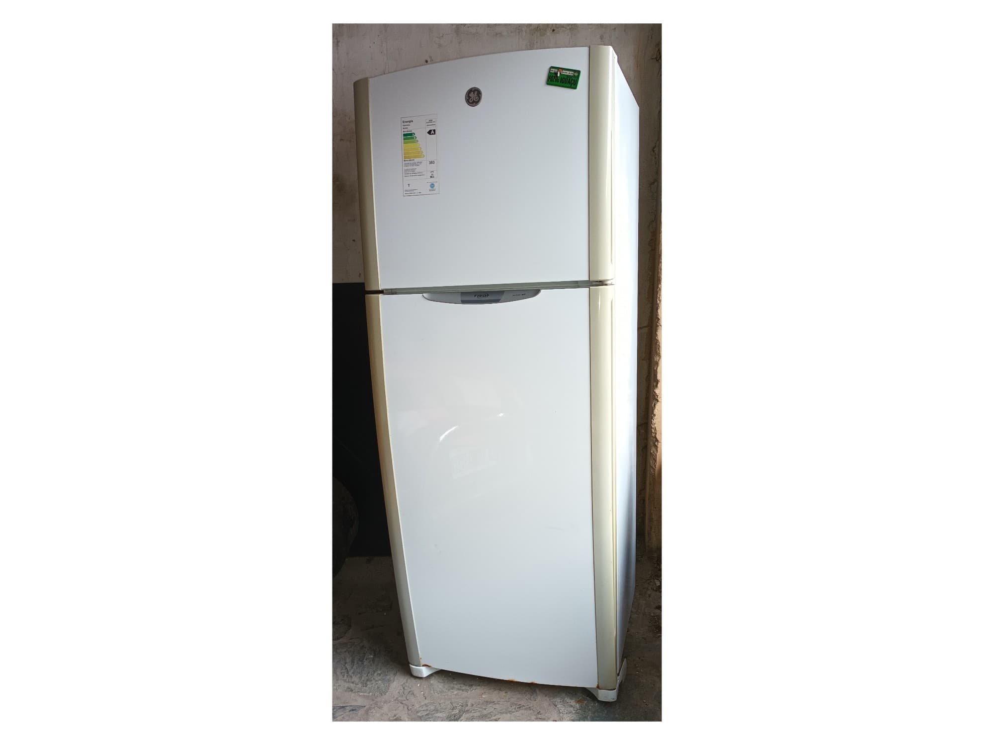 Heladera con freezer general electric