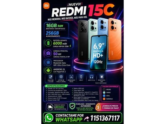Redmi 15 C