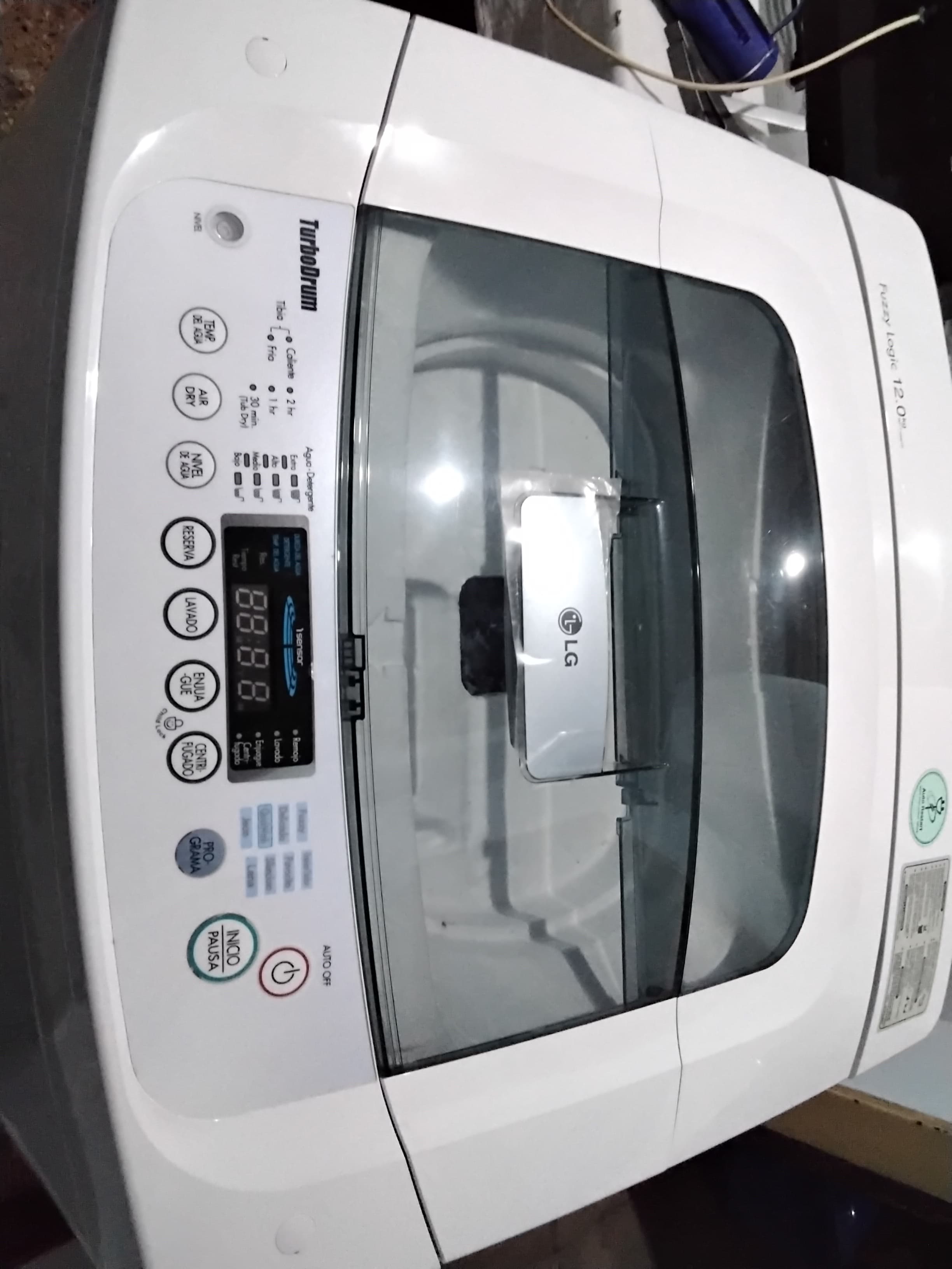 Lavarropa lg 12kilos