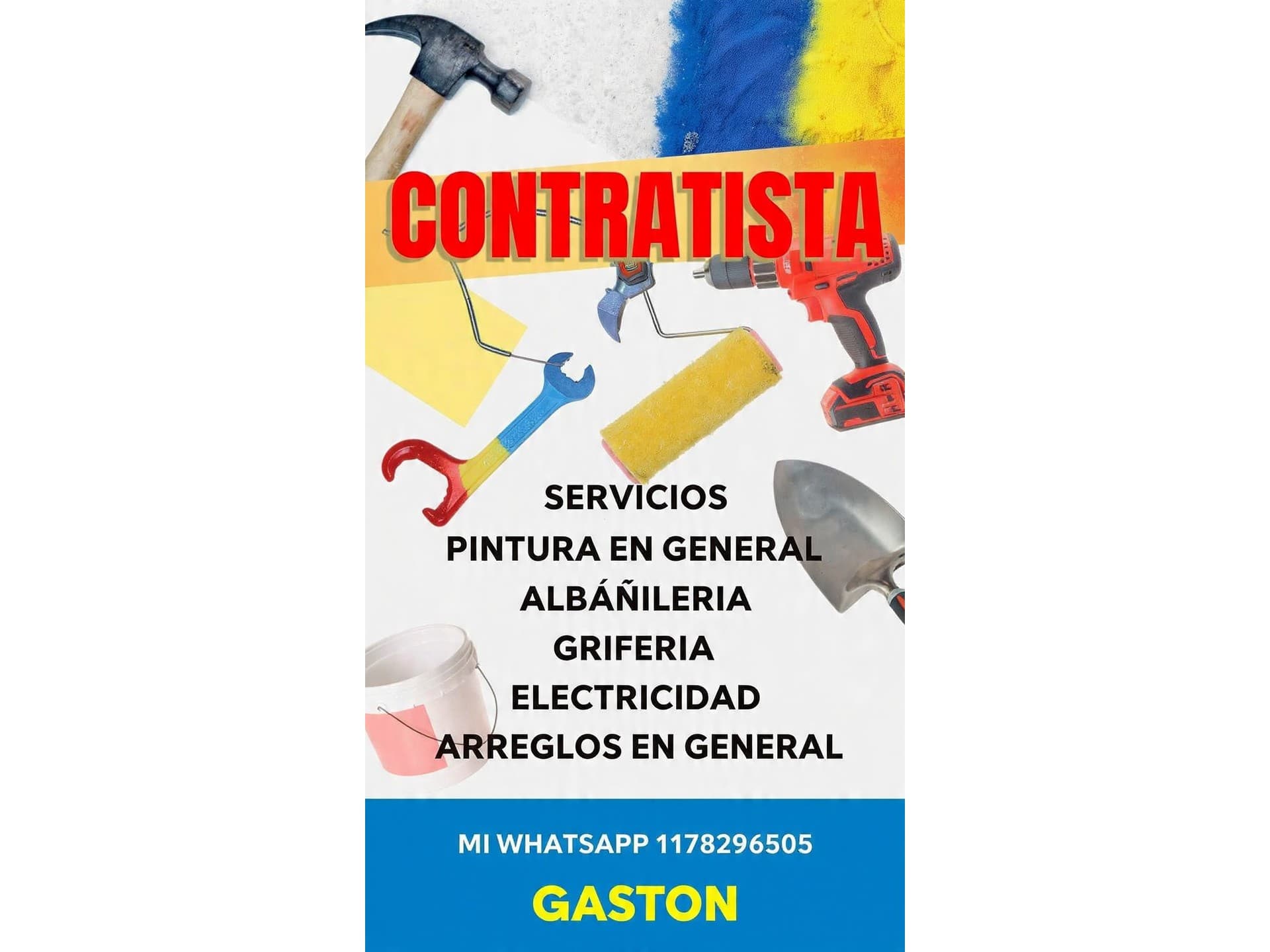 Contratista pintura