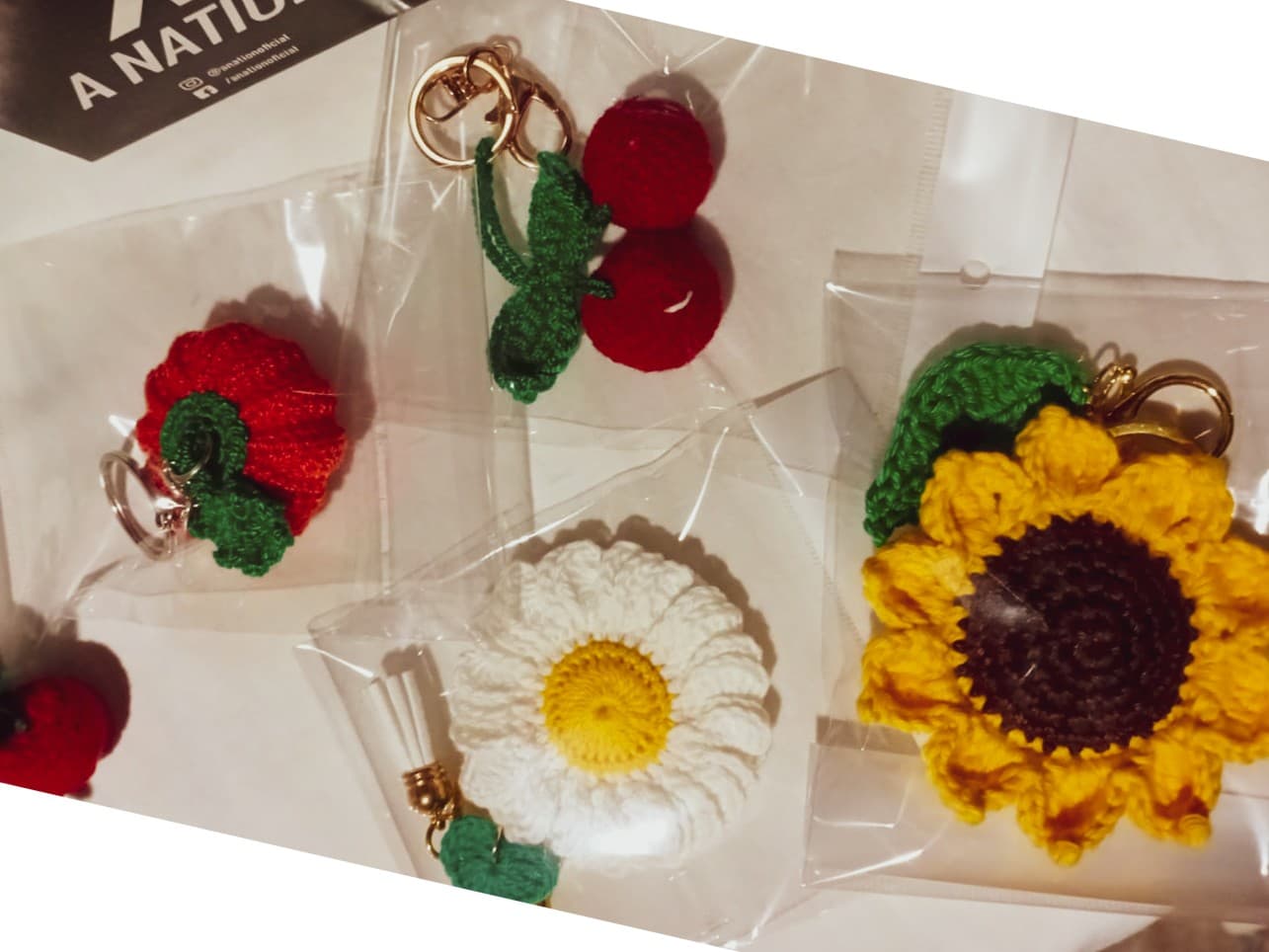 Llaveritos realizados a crochet