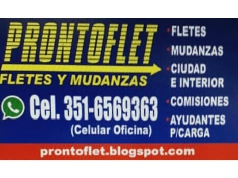 Fletes en Córdoba Prontoflet
