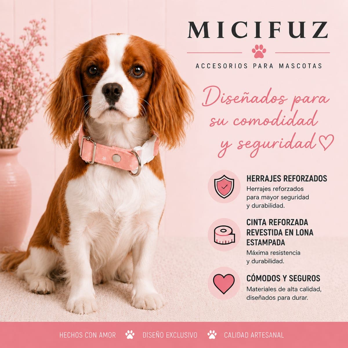 Accesorios para mascotas reforzados ‼️