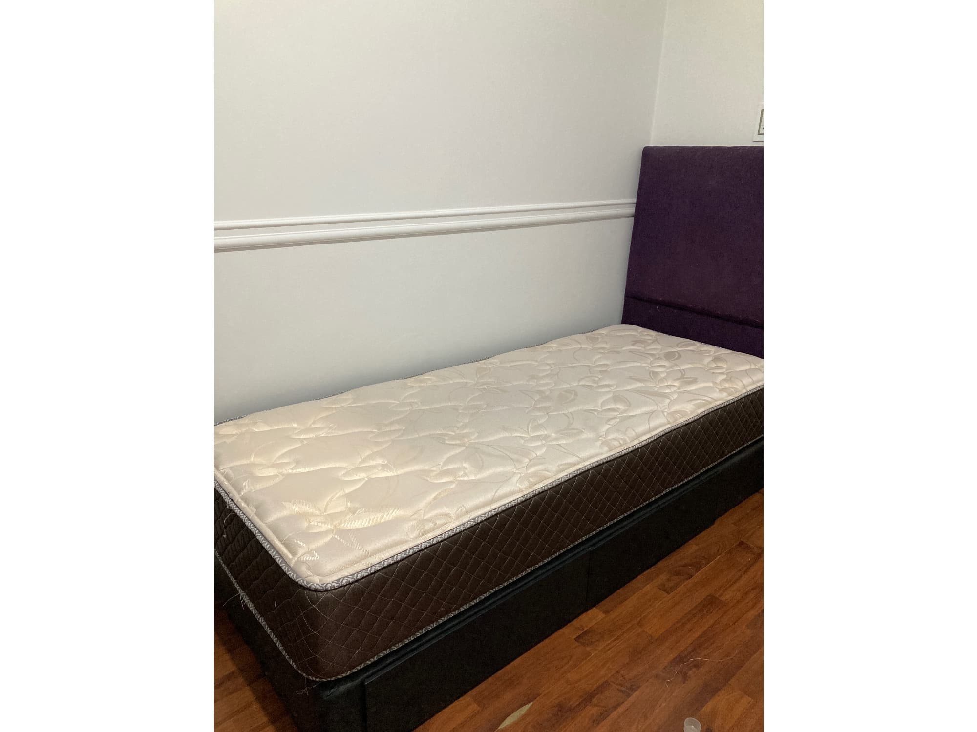 cama de una plaza