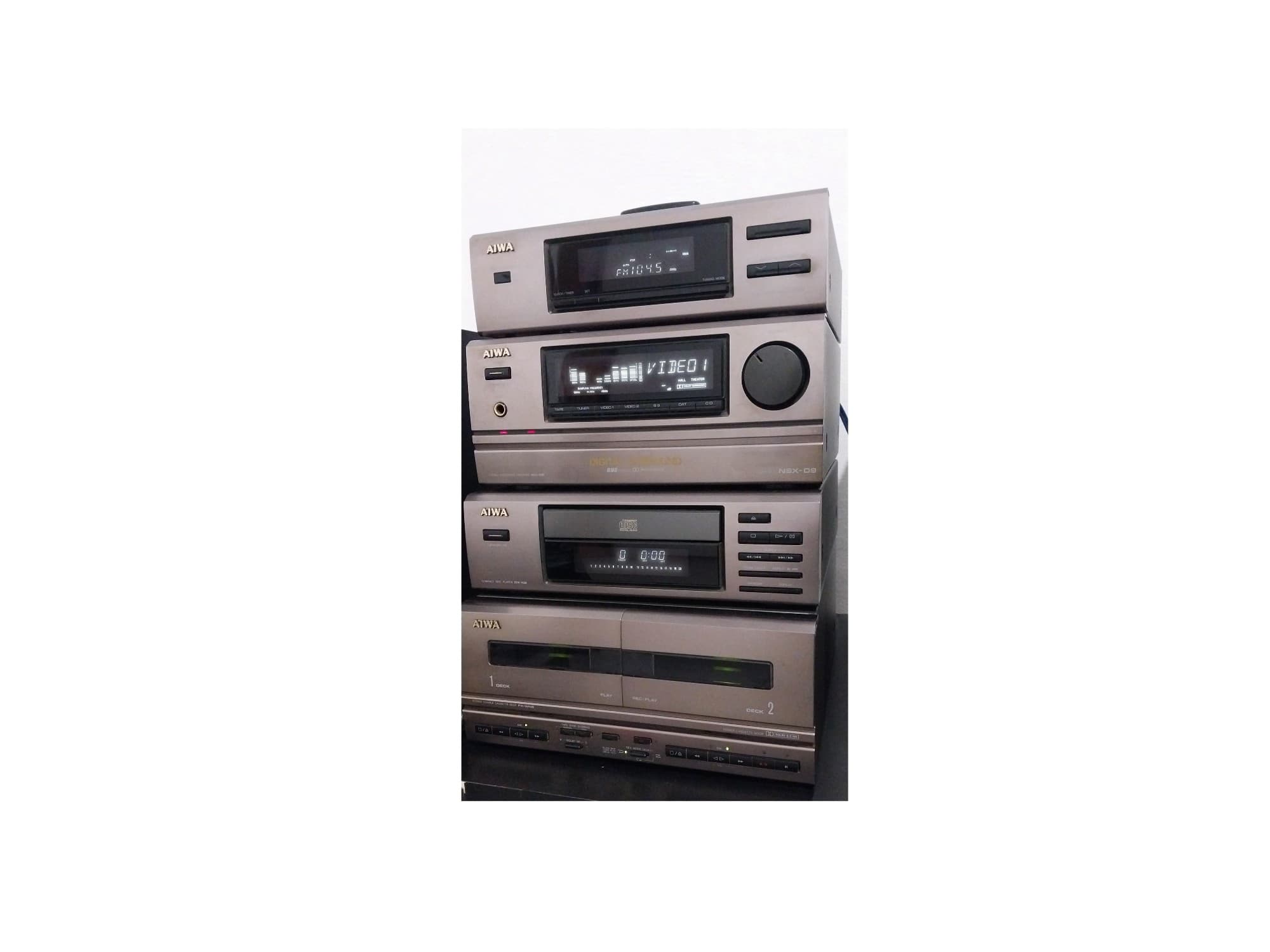 EQUIPO AIWA NSX-D9 TOPE DE GAMA INMACULADO JAMÁS REPARADO