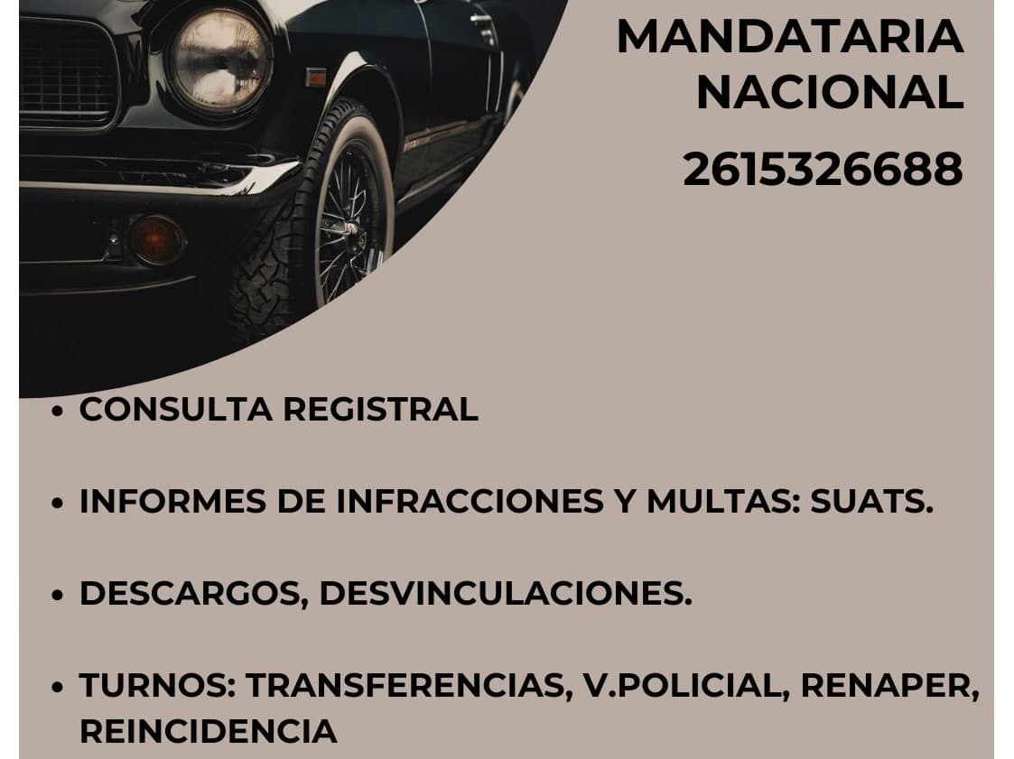 Consultoria Jurídico Registral de la propiedad Automotor