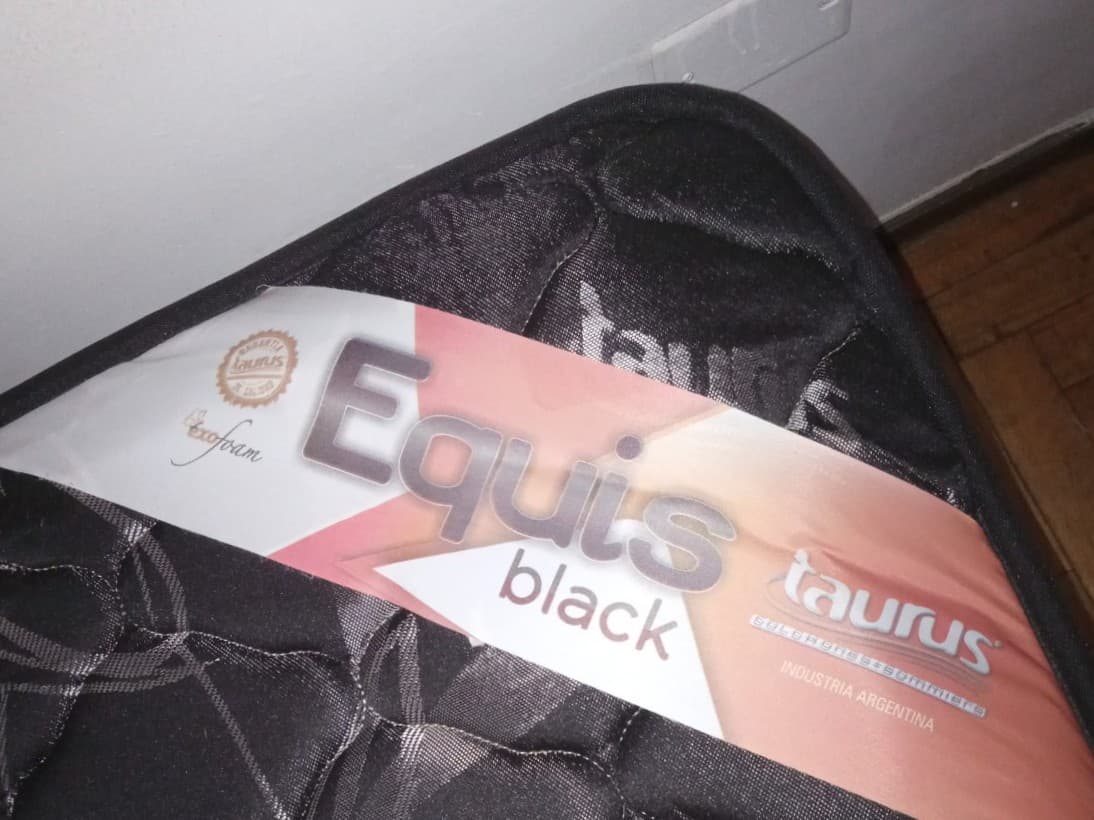 Colchón Taurus Equis Black+ Base