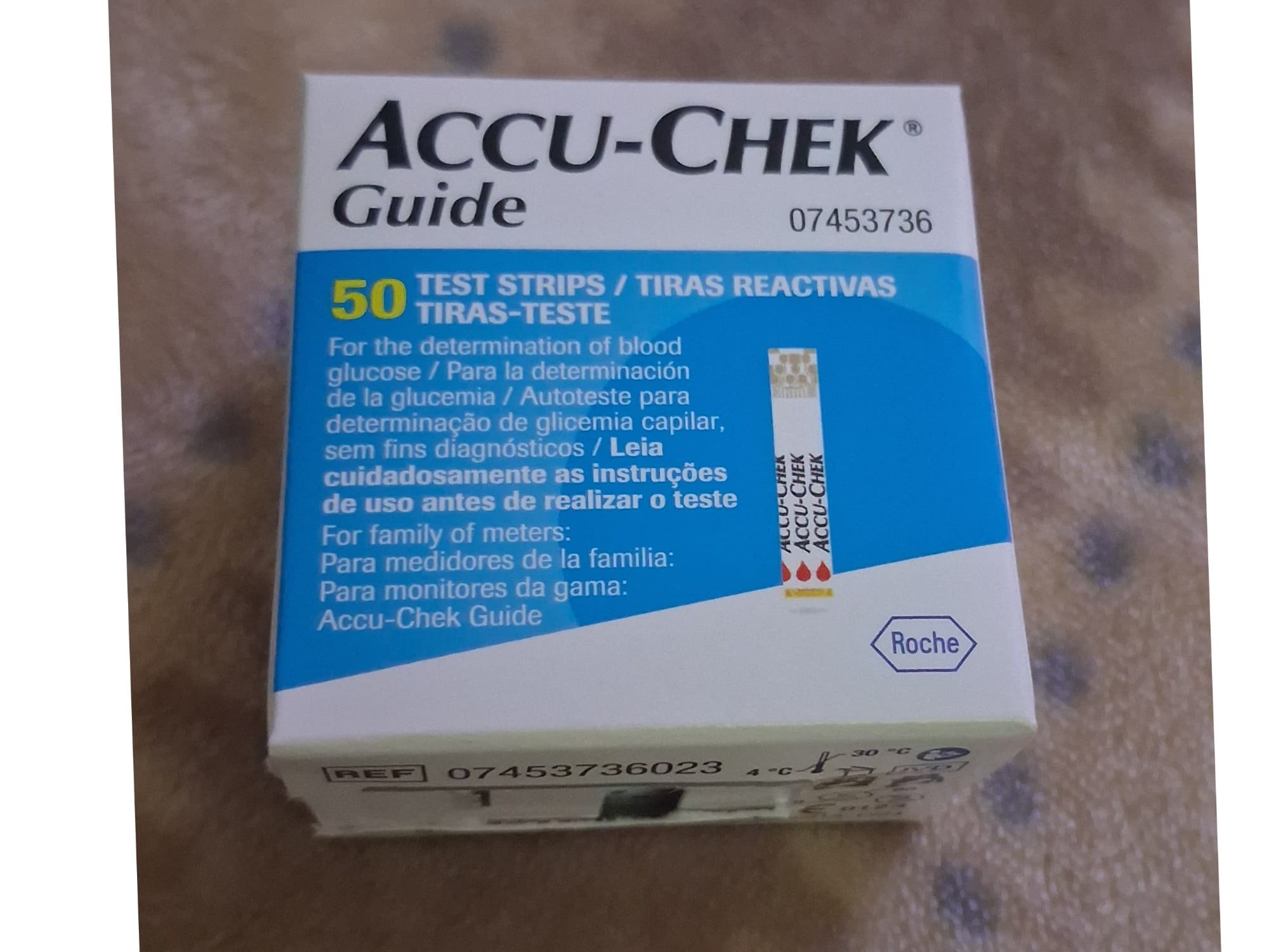 Cintas accuchek guide x 50 unid.