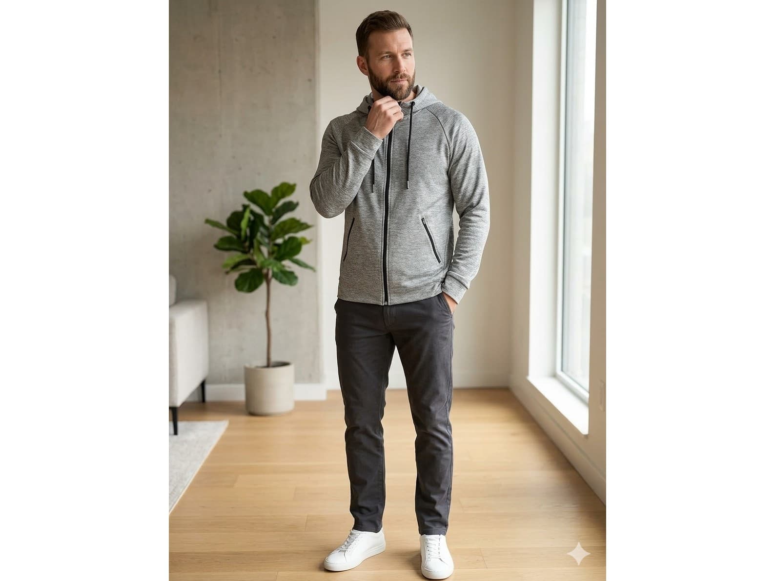 Campera deportiva unisex. Impecable