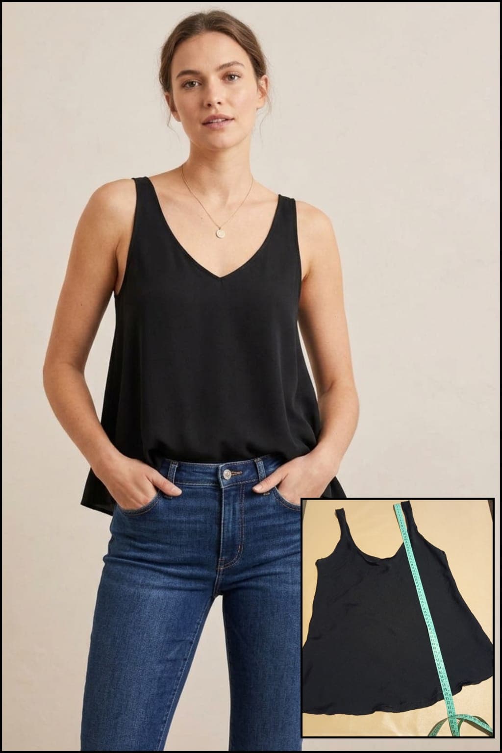 Musculosa hermosa caida "Cuesta Blanca"