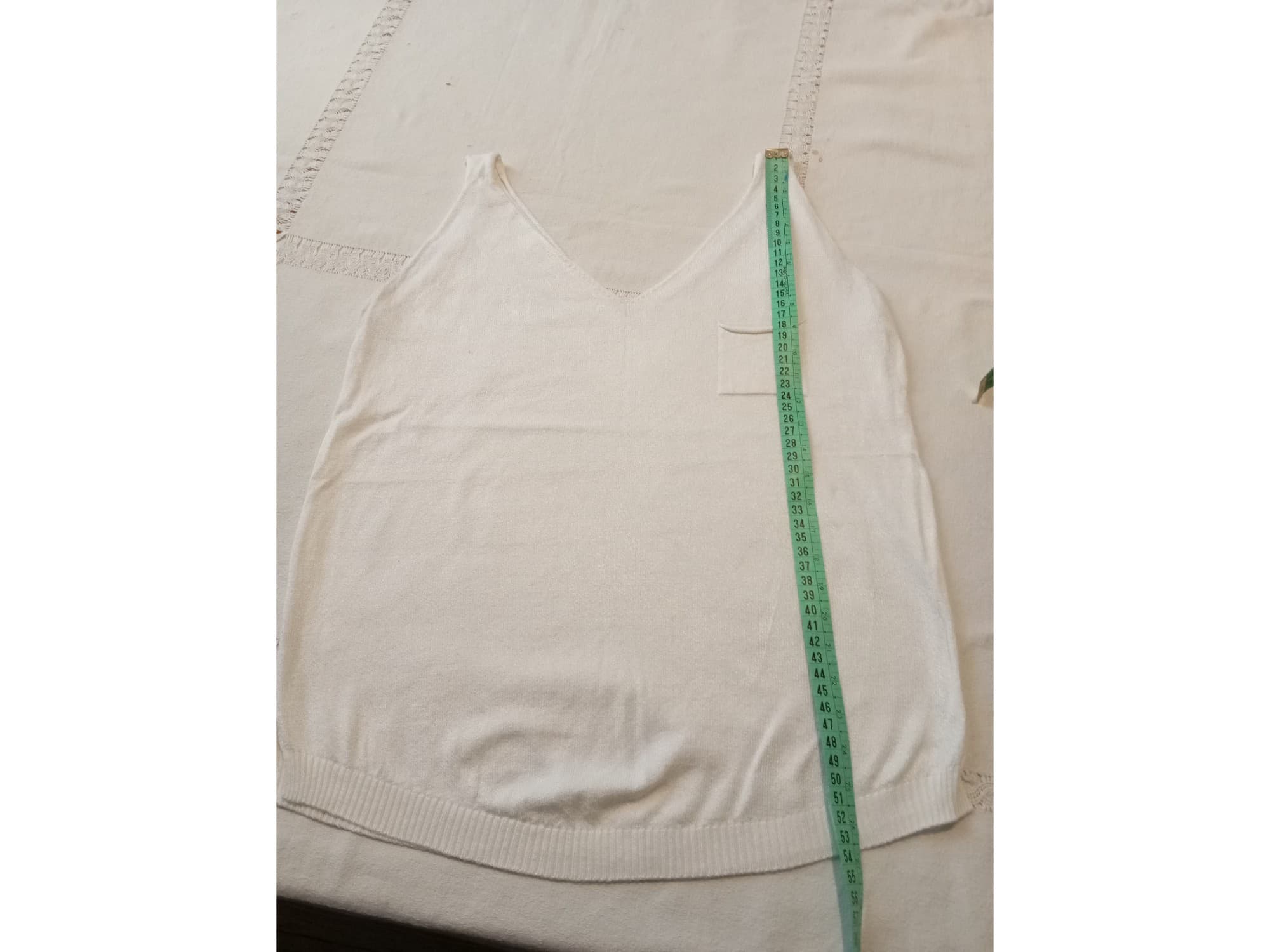 Musculosa de hilo, super delicada. Impecable