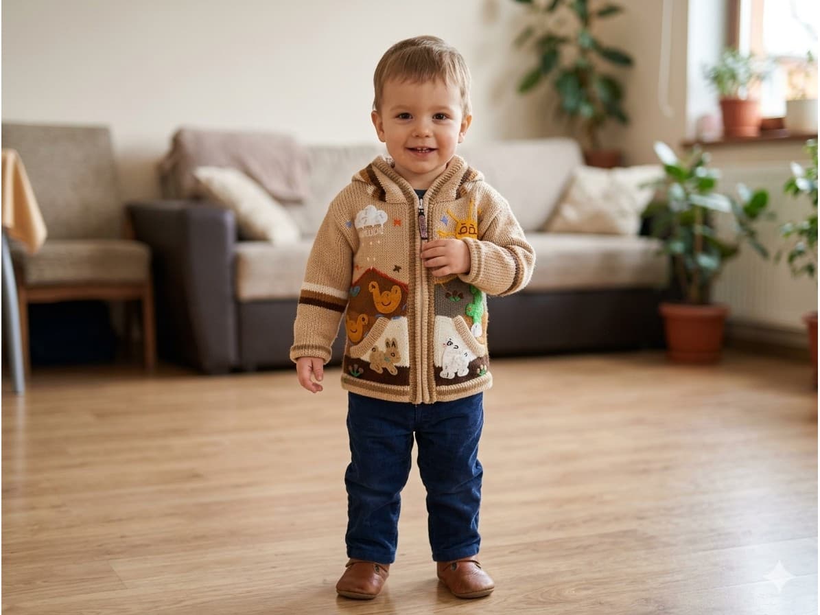 Saco de lana para bebe "Patagonia"