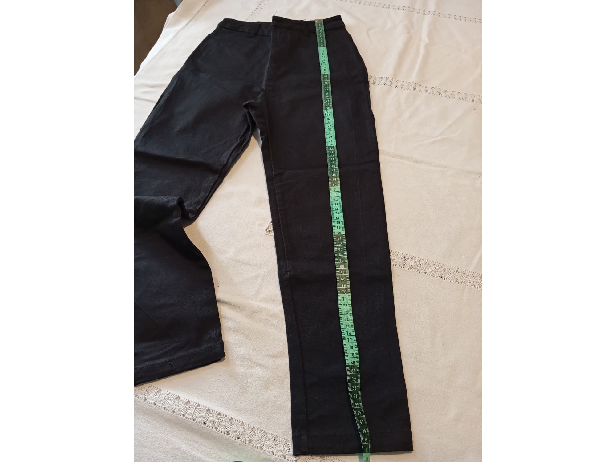 Pantalon, jean semi elastizado. Tiro alto. IMPECABLE