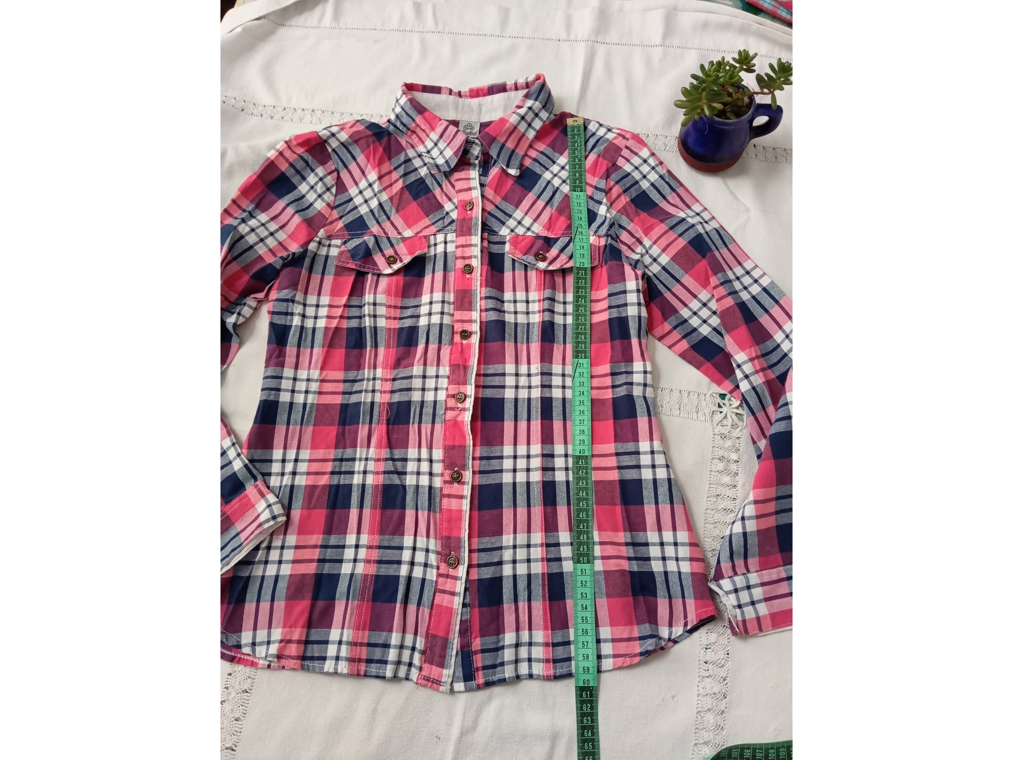 Camisa entallada, manga larga IMPECABLE