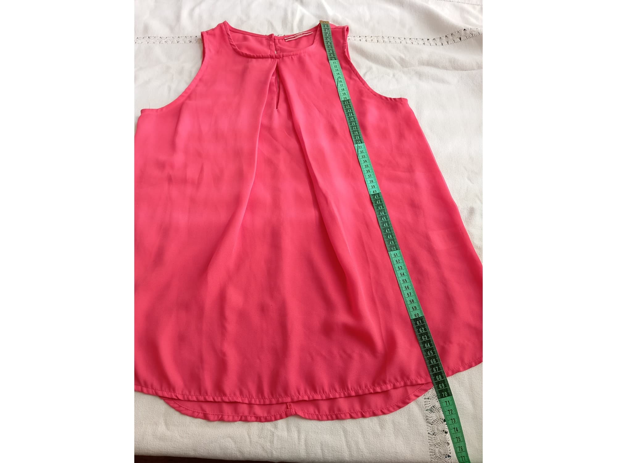 Blusa sin mangas, hermosa caida. IMPECABLE
