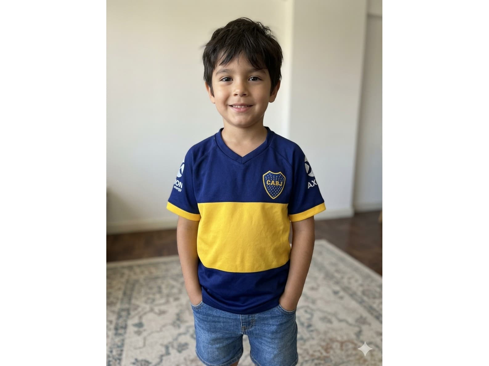Remera de boca para niños. Impecable