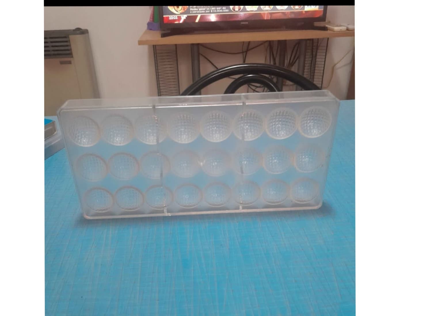 Molde semiesfera para bombones