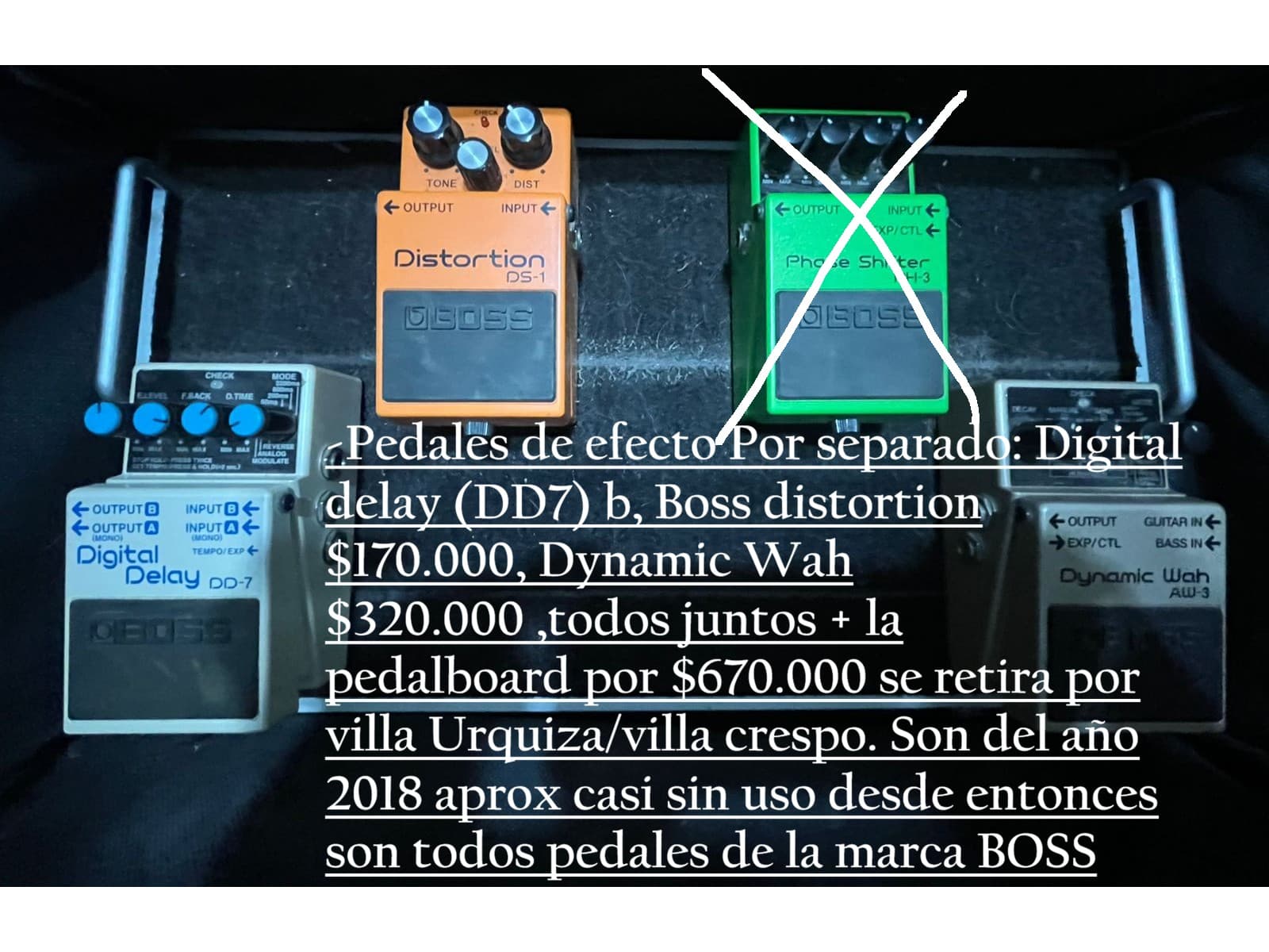 pedales de efectos